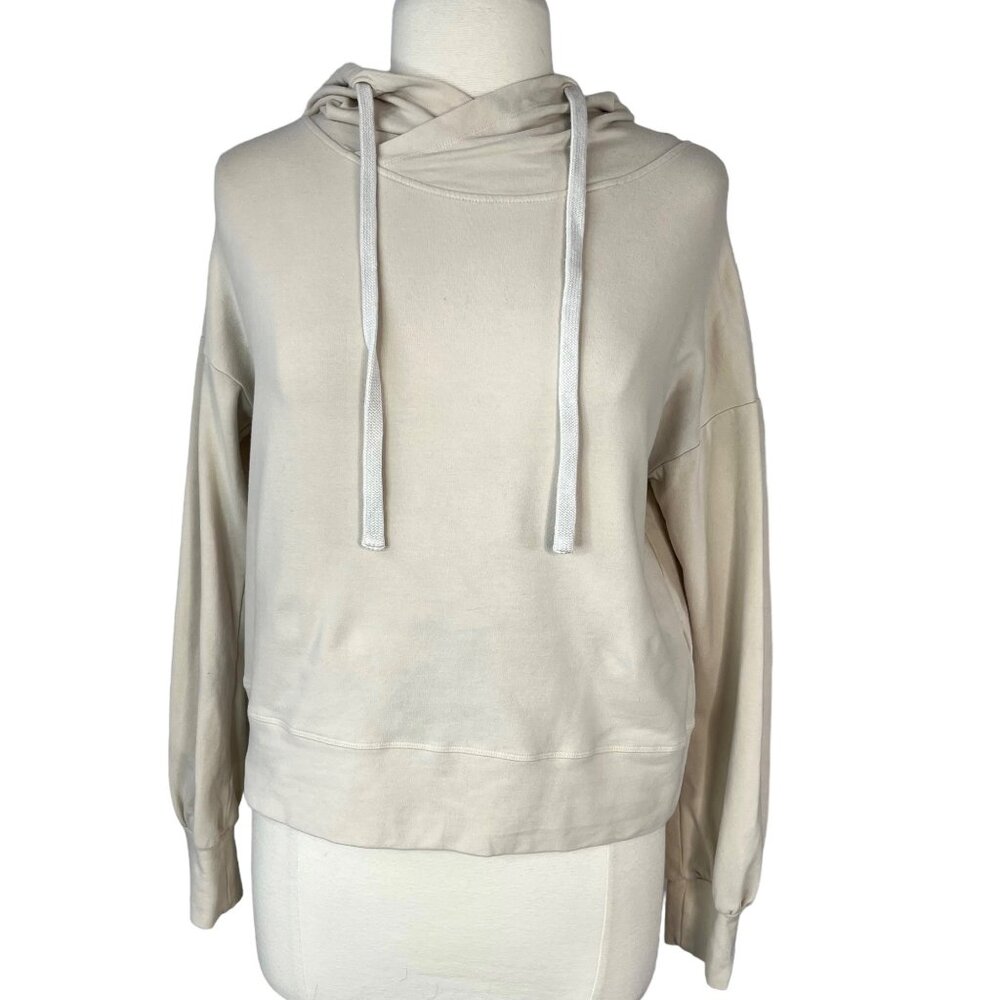 The Native One Hoodie Sweatshirt Cream Size Small
